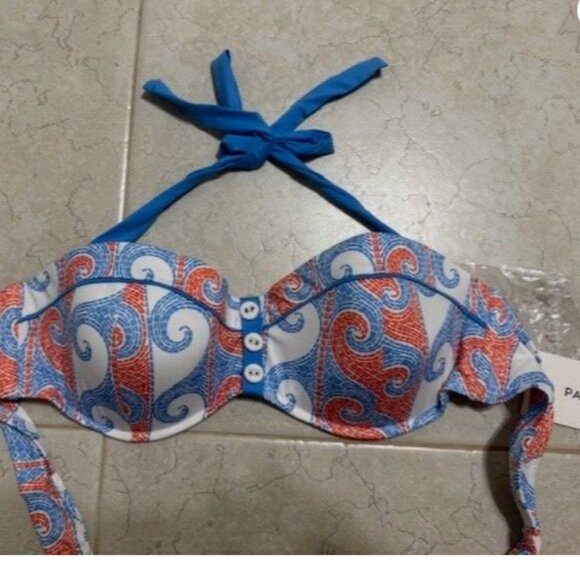 NWT Paolita London Amphritite Eden Top Agra Bottom Sz M New Tags $280 Bikini Set - Picture 4 of 7
